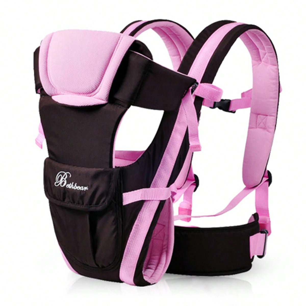 4-in-1 Adjustable Baby Backpack Carrier | Ergonomic, Soft & Safe for Newborn to Toddler