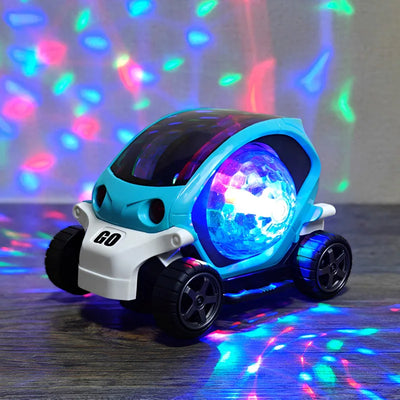 Children’s Electric Toy Car – Flashing Lights, Music & 360° Rotation