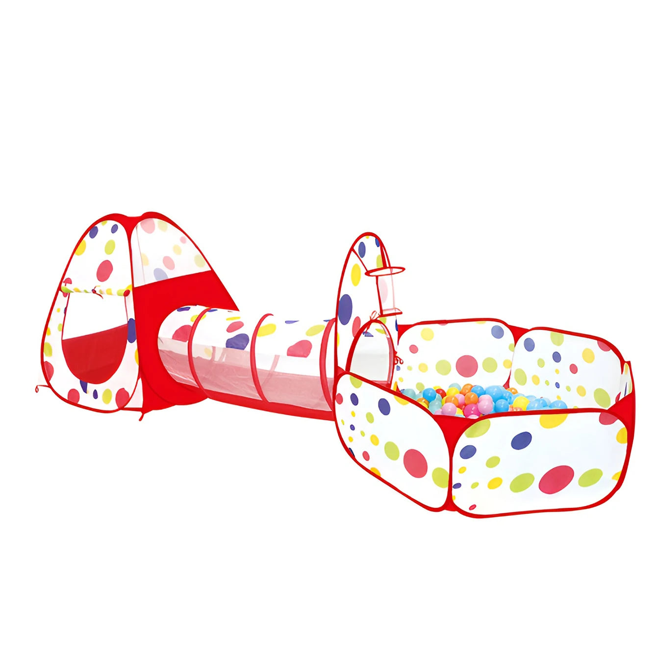 Kids Foldable Play Tent – Indoor/Outdoor Game House & Ball Pool