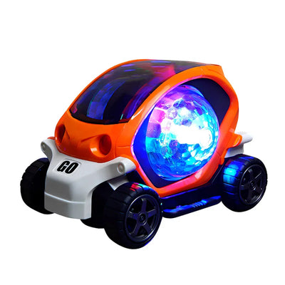 Children’s Electric Toy Car – Flashing Lights, Music & 360° Rotation