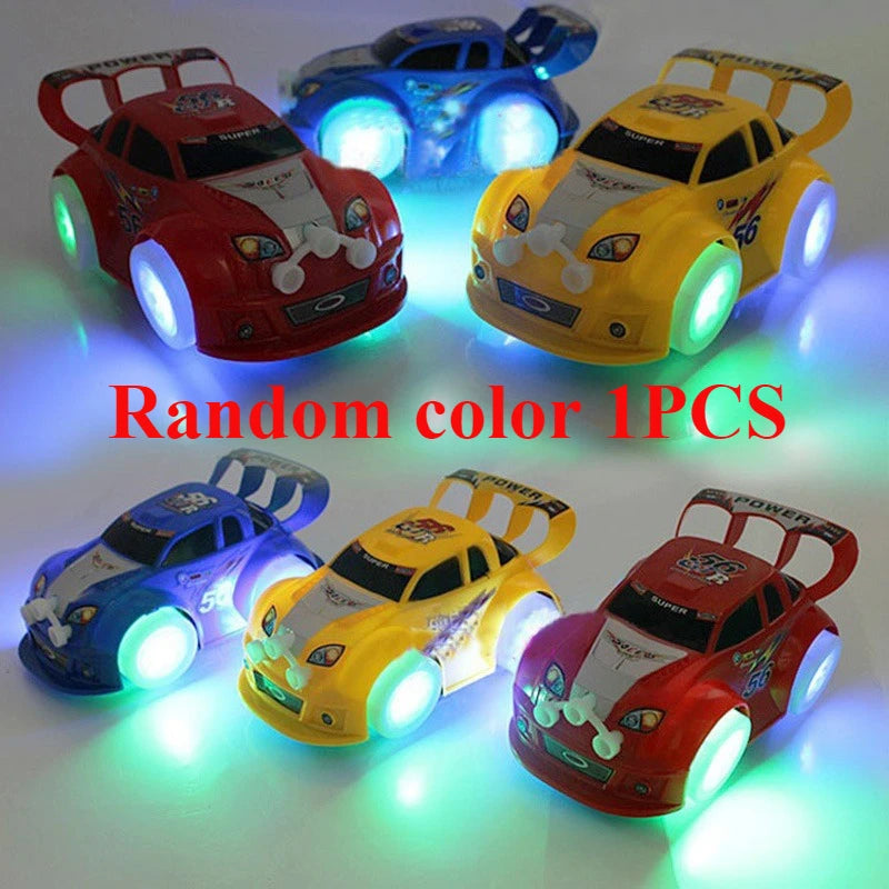 Children’s Electric Toy Car – Flashing Lights, Music & 360° Rotation